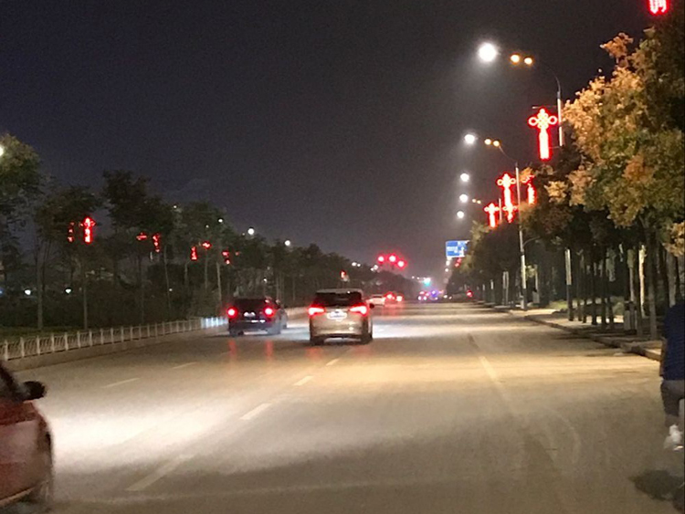 菏澤市鄆城縣水滸路、金河路照明改造